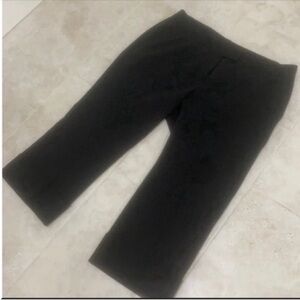 Classic Black Cropped Pants